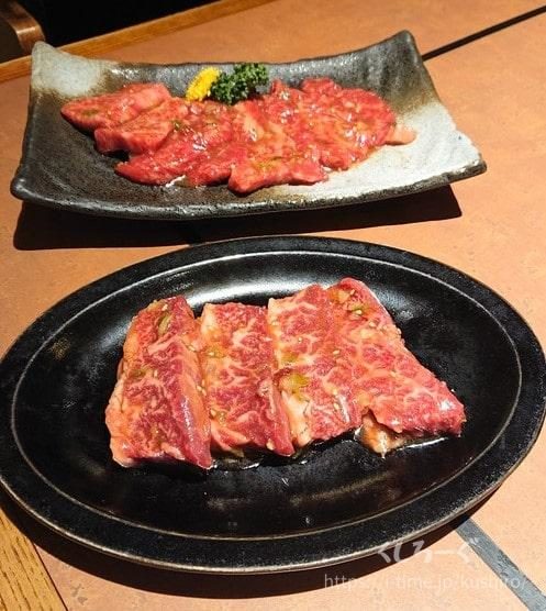 釧路市春採にある焼き肉屋「朴然（ぼくぜん）」のお肉