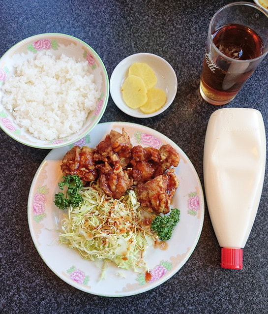 「担々麺や 昇龍天」のザンタレ定食