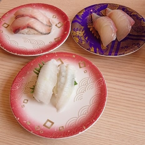 釧路市にある「回転寿し まつりや新橋店」で食べたお寿司